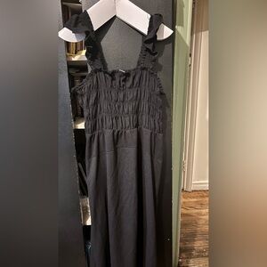 Old Navy Black Textured Dress